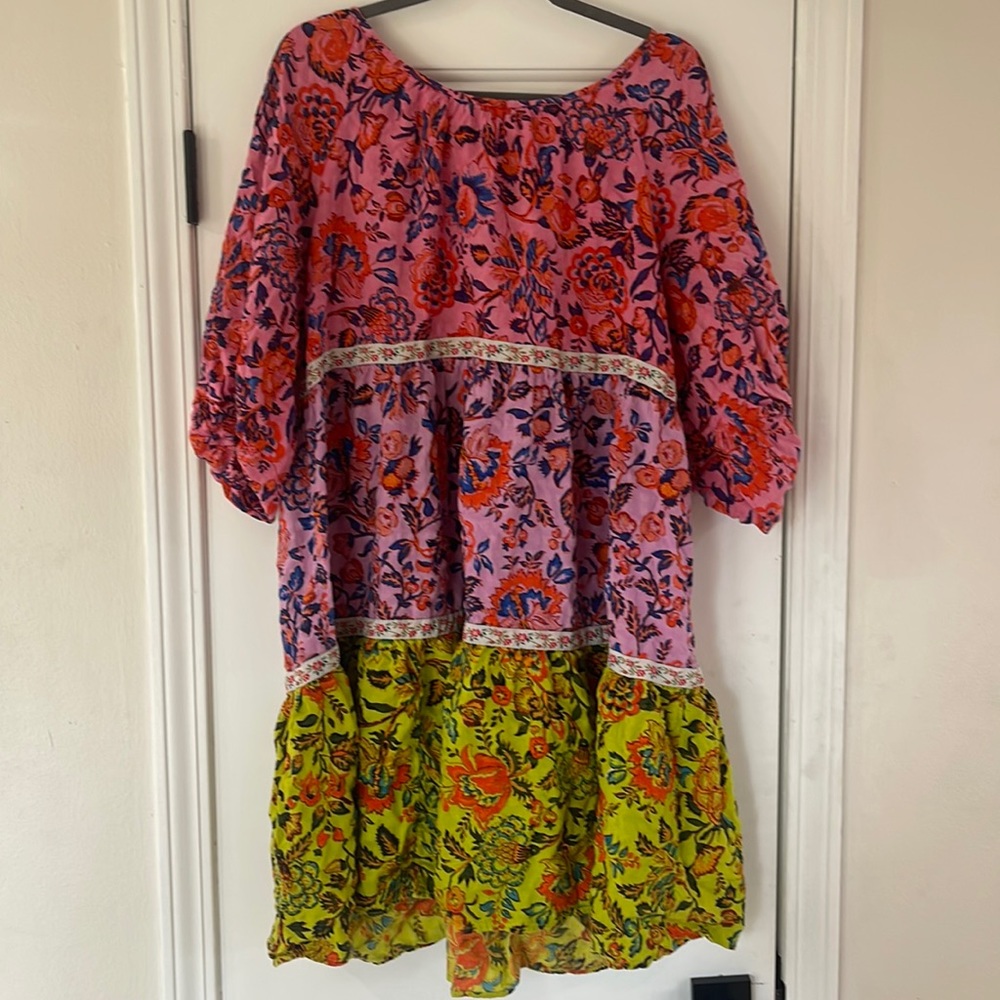 L Anthropologie Floral Dress